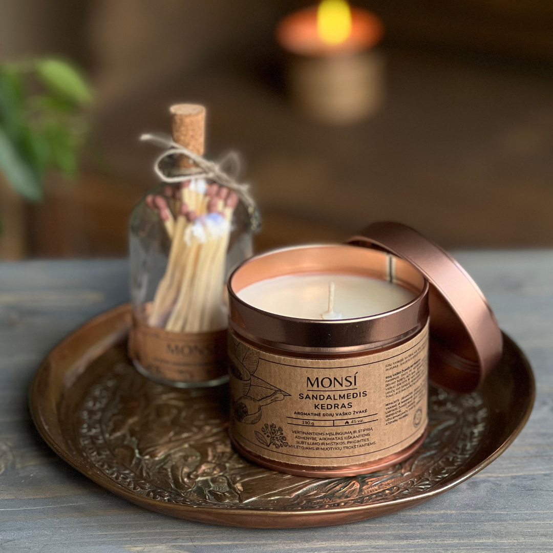 soju zvake sandalmedis ir kedras