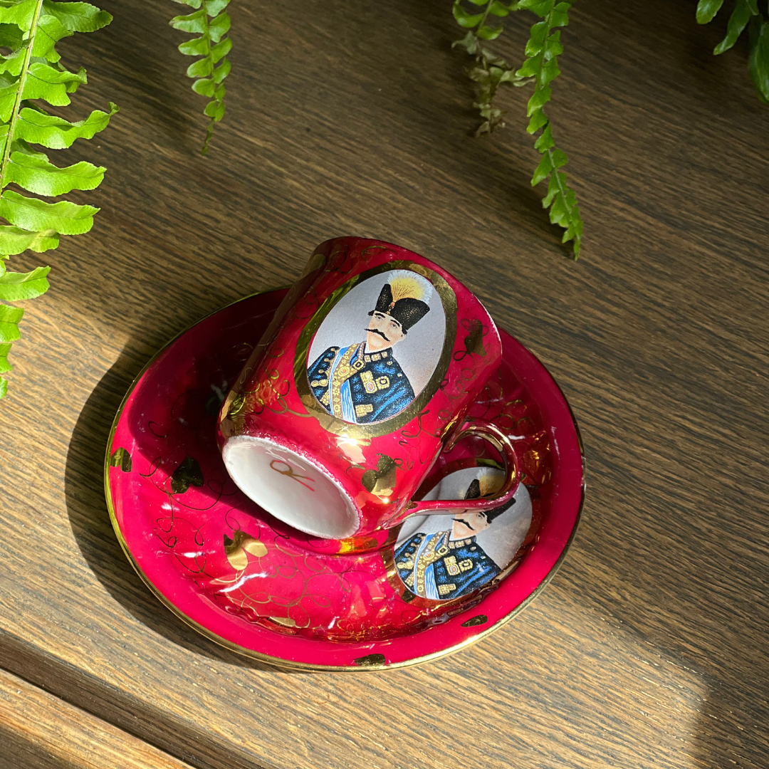 Candle in a vintage cup Scent: Life is beautiful!